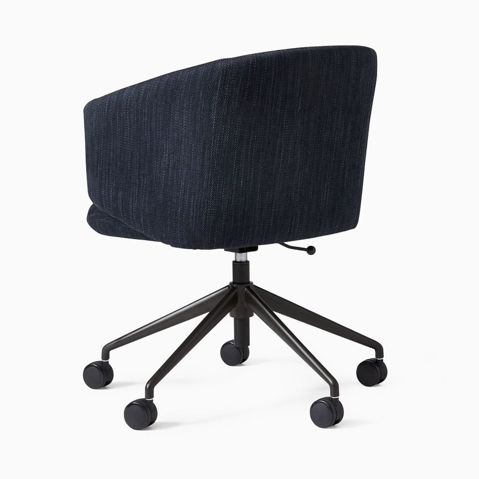 Crescent Swivel Office Chair West Elm UK